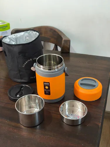 Boite à déjeuner chauffante  usb + sac isotherme